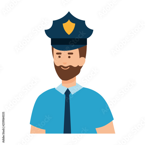 police officer avatar character