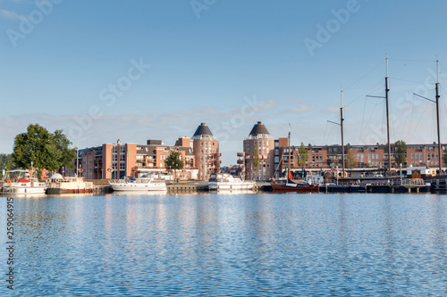 Obraz na płótnie Almere Haven the Netherlands. w salonie