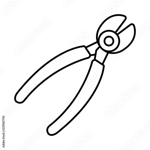 wire strippers tool icon