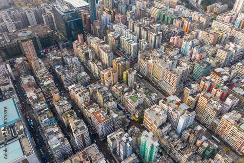 Hong Kong city from top