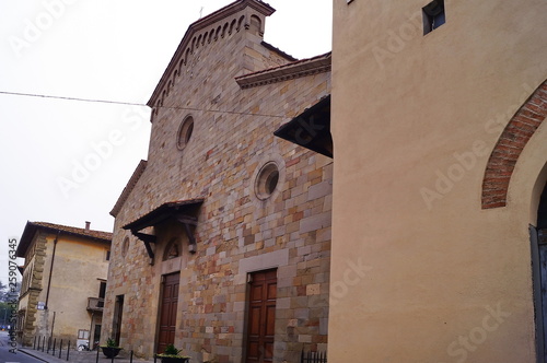 Slika na platnu San Lorenzo church, Borgo San Lorenzo, Tuscany, Italy
