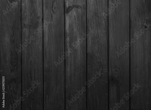 Old dark wooden wall, detailed background photo texture.