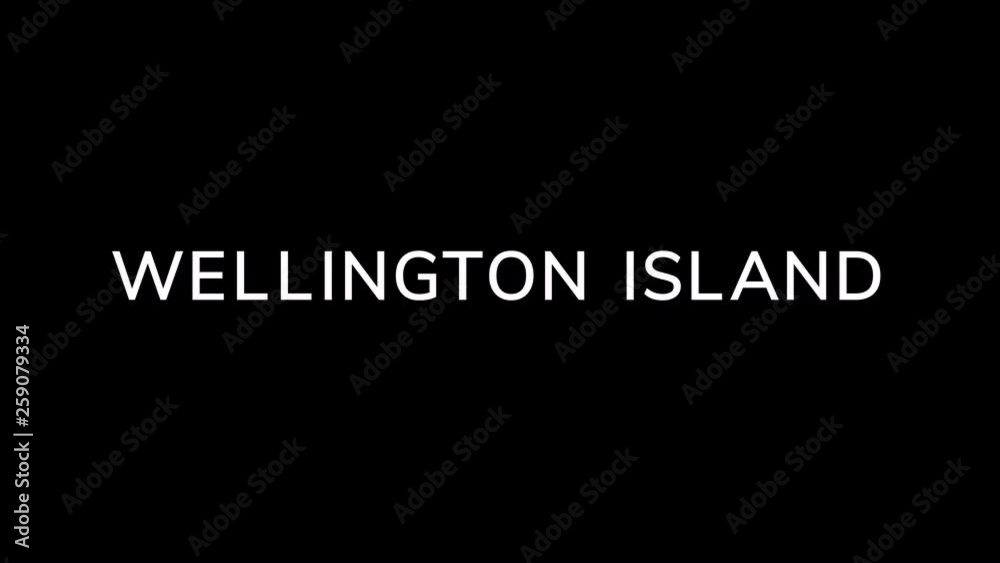 From the Glitch effect arises WELLINGTON ISLAND. Then the TV turns off. Alpha channel Premultiplied - Matted with color black From the Glitch effect arises WELLINGTON ISLAND. Then the TV turns off. Alpha channel Premultiplied - Matted with color black