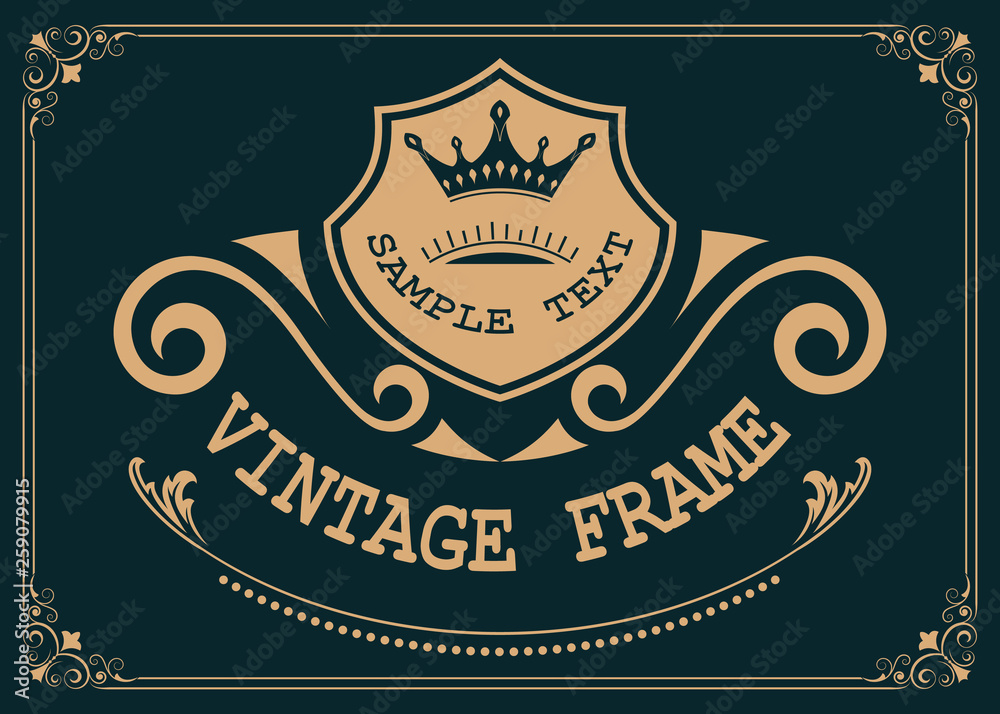 Obraz premium decorative frame