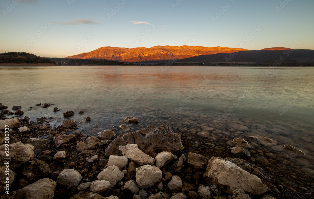 Peruca lake Croatia