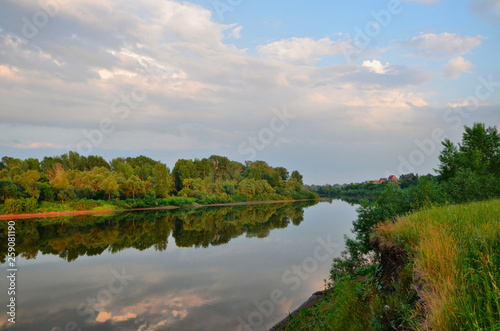 The White River. In summer it attracts fishermen and tourists.