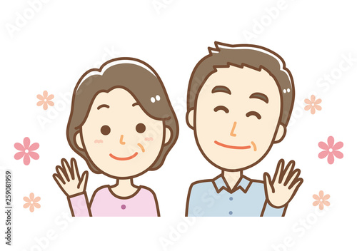 元気な老夫婦