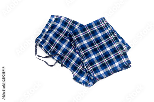 The masculine, checkered pajama pants