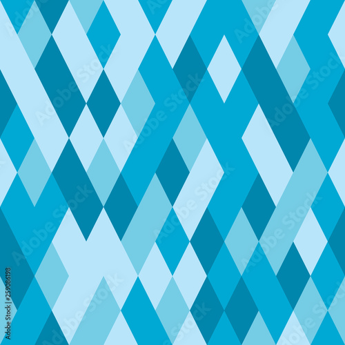 Monochrome seamless pattern with geometric elements. Modern artwork.