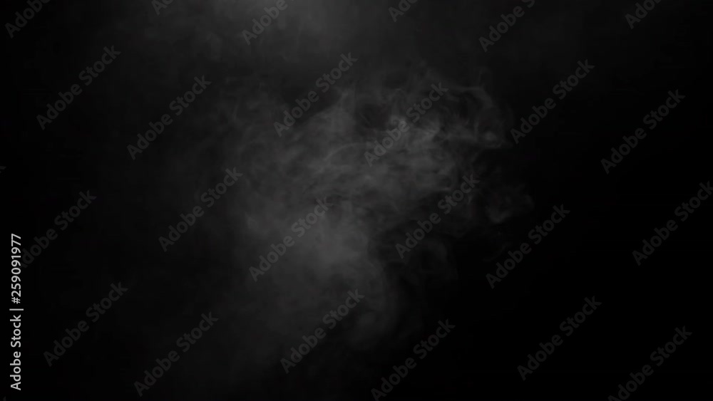 Texture of smoke on black background Texture of smoke on black background