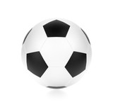 Soccer ball. 3d rendering illustration isolated