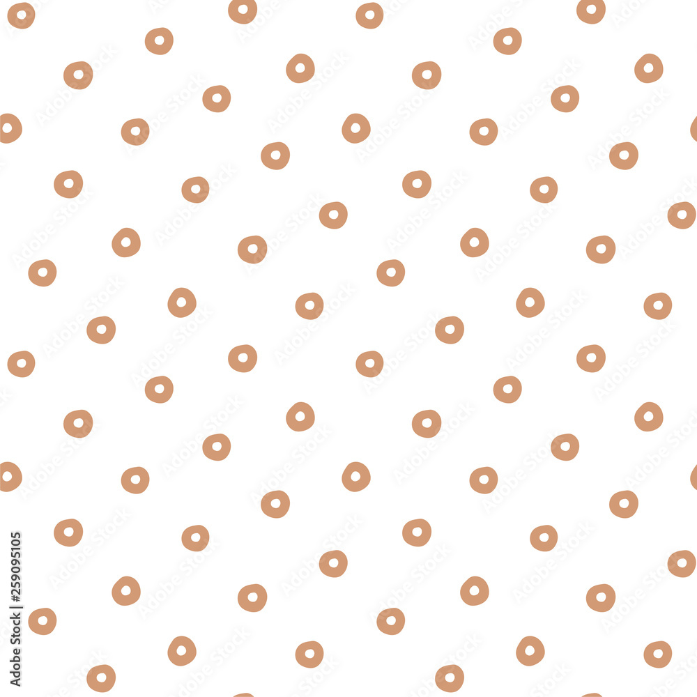 Polka dot seamless pattern. Vector illustration. Polka dot seamless pattern. Vector illustration.