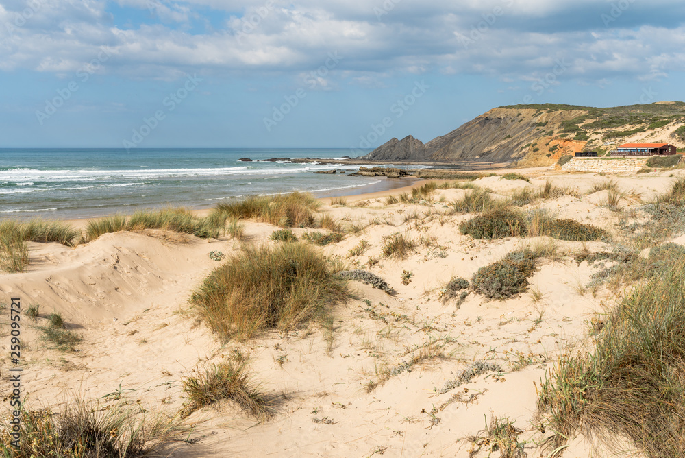 Praia da Amoreira is a beach within the Municipality of Aljezur, in the Algarve, Portugal