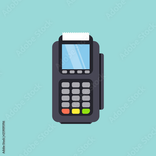 terminal. vector illustration