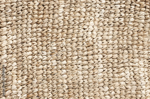 Woven natural straw texture