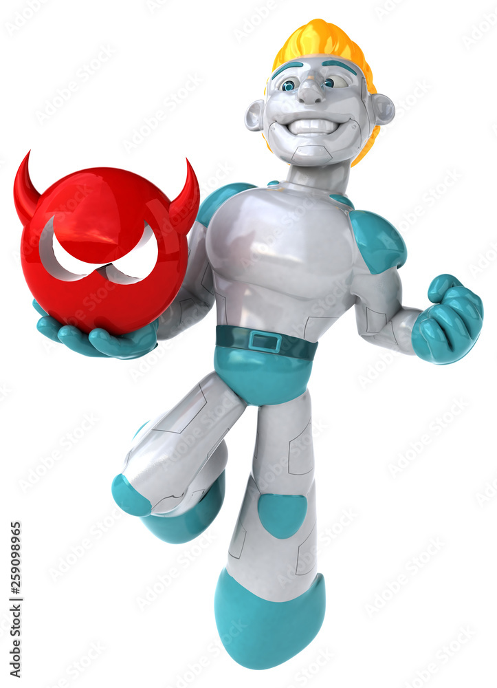 Robot - 3D Illustration Robot - 3D Illustration