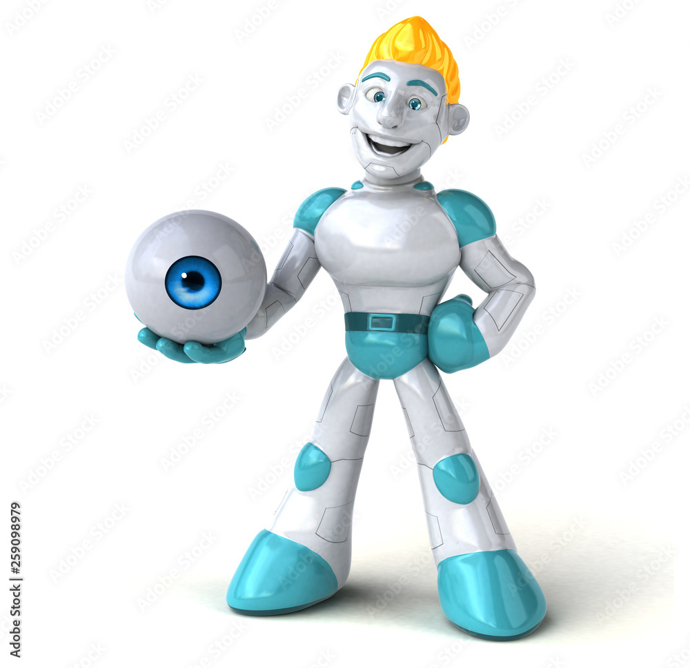 Robot - 3D Illustration Robot - 3D Illustration