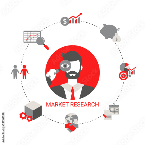 Market research concept