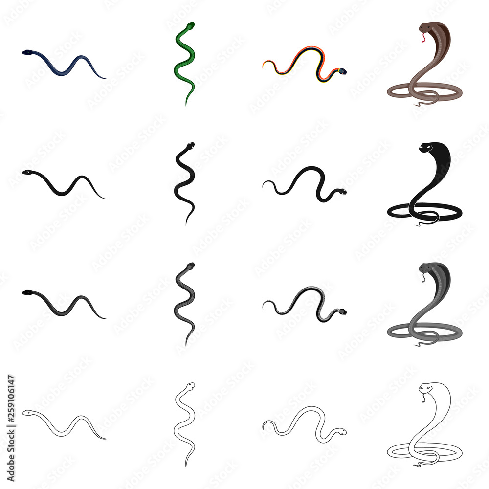 Isolated object of mammal and danger sign. Set of mammal and medicine stock symbol for web. Isolated object of mammal and danger sign. Set of mammal and medicine stock symbol for web.
