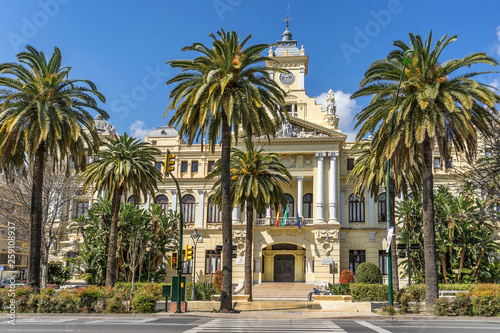 City Hall in Malaga photo