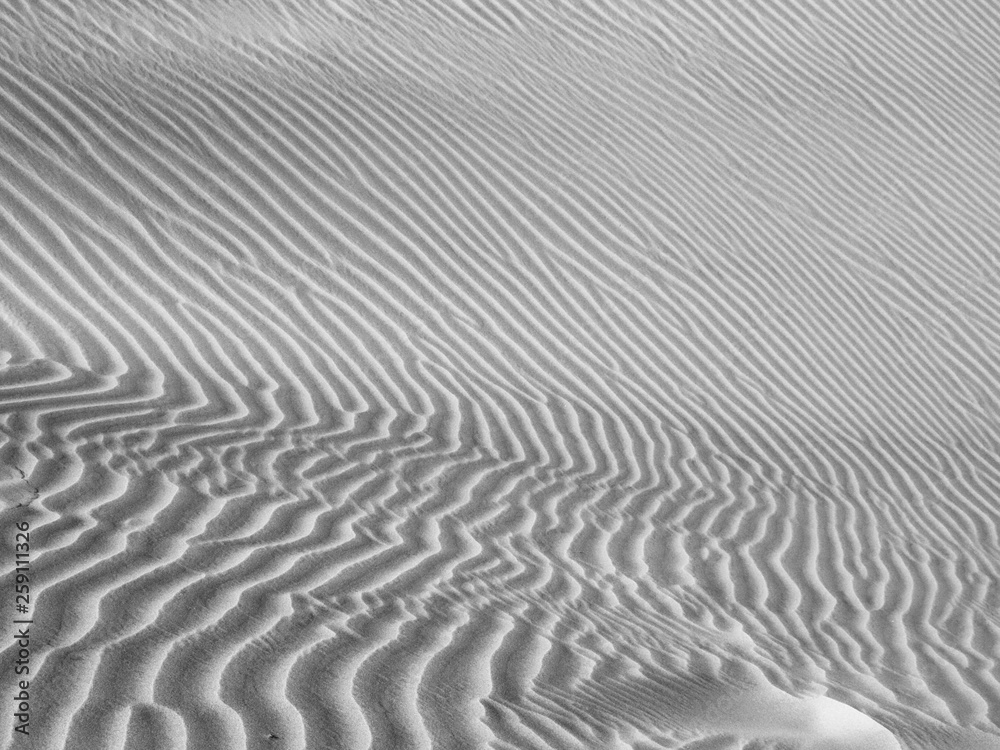 Obraz premium Sand desert dune texture made by wind