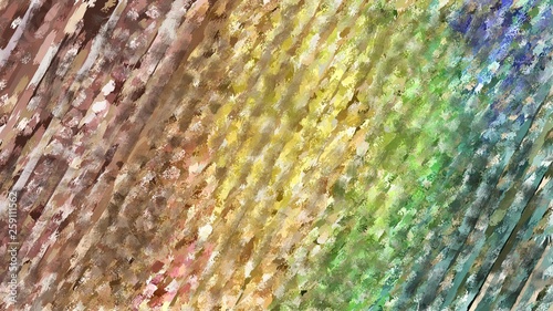 abstract multi colored brush painted closeup background