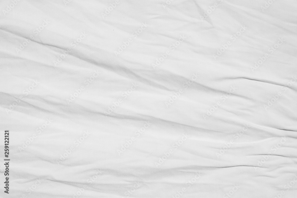 white fabric cloth texture background