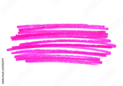 Wallpaper Mural Abstract pink handmade touches texture on white Torontodigital.ca