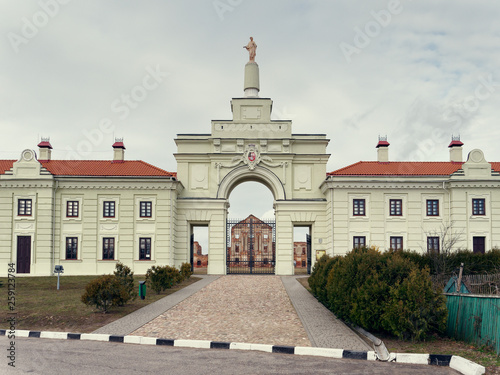 Brest, BELARUS - MARCH 18, 2019: Sapeg Palace Complex in Ruzhany. photo