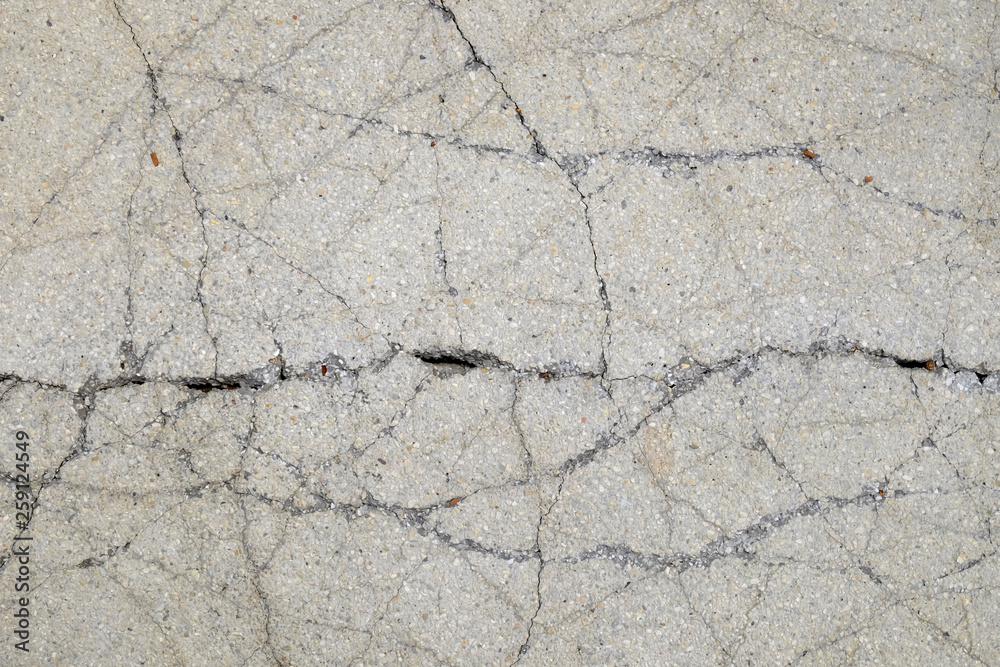 Obraz premium crack concrete floor texture
