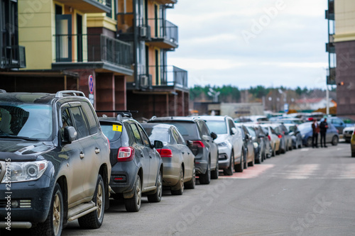 Moscow, Russia - April, 1, 2019: cars on a parkung in Moscow, Russia © Dmitry Vereshchagin