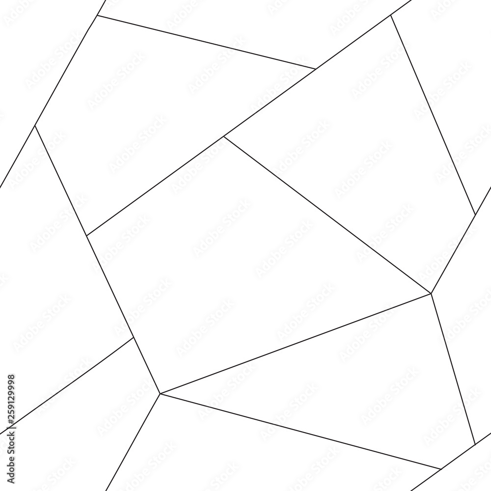 Geometric minimalist pattern