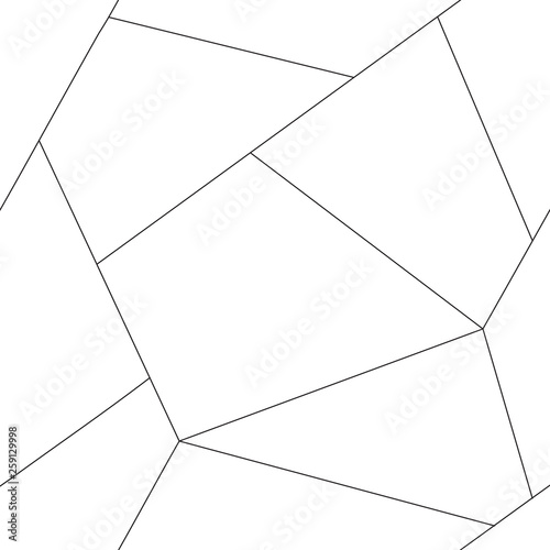 Geometric minimalist pattern