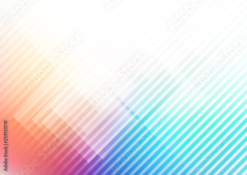 Abstract geometric shapes colorful background