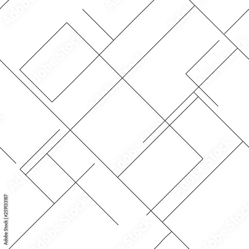 Geometric minimalist pattern
