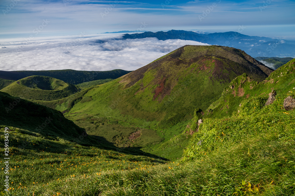 Fototapeta premium Akita Komagatake