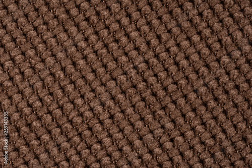 Texture of brown fabric background.