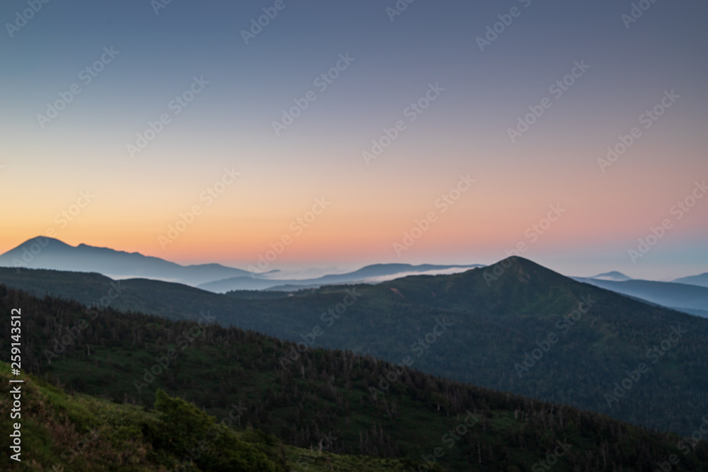 Summer of Akita Prefecture Hachimantai Summer of Akita Prefecture Hachimantai