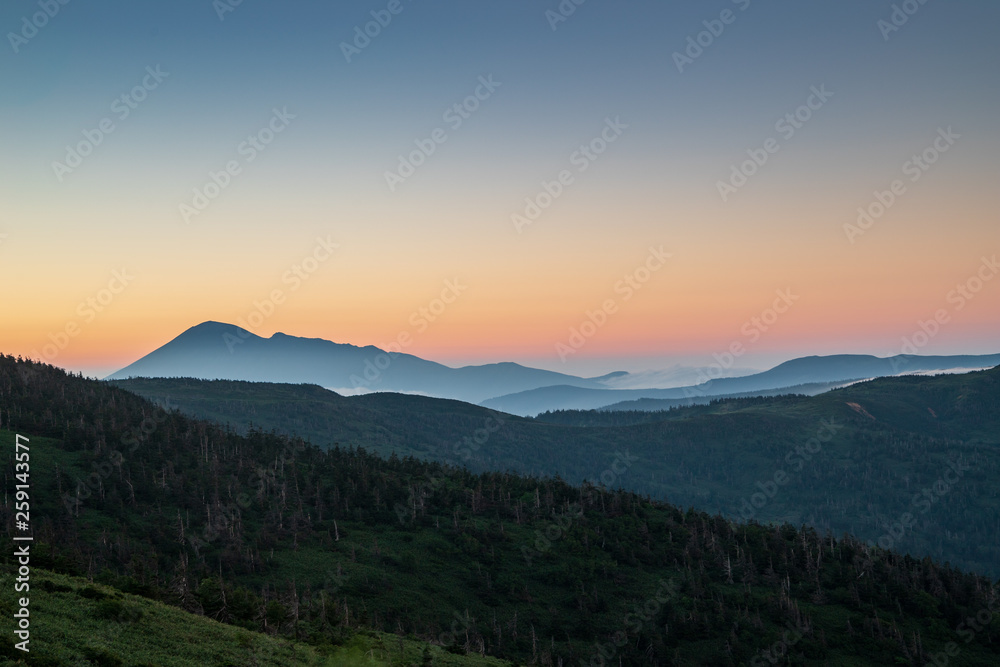 Summer of Akita Prefecture Hachimantai Summer of Akita Prefecture Hachimantai