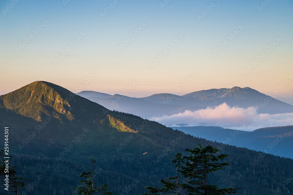 Summer of Akita Prefecture Hachimantai Summer of Akita Prefecture Hachimantai