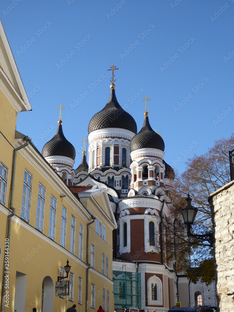 Fototapeta premium Alexander-Newski-Kathedrale, Tallinn, Estland