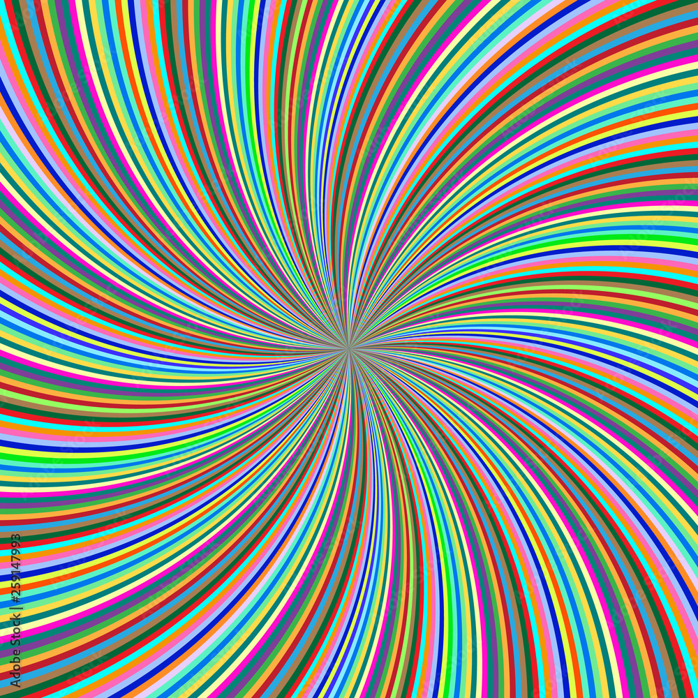 Stripes rainbow tv rays background. colorful rainbow tv style stripes, rays background. Tv rays background.