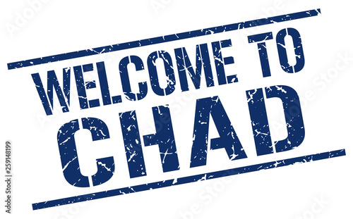 welcome to Chad stamp