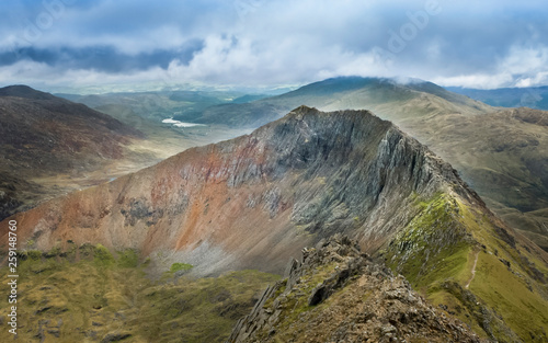 Quadro su tela Girb Goch in Snowdonia National Park- Wales, UK