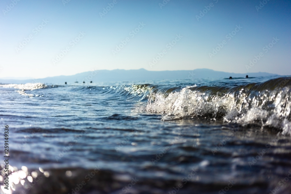  Waves on beach