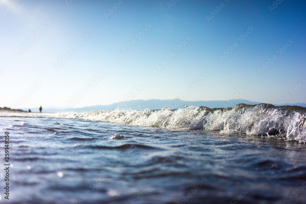 Waves on beach