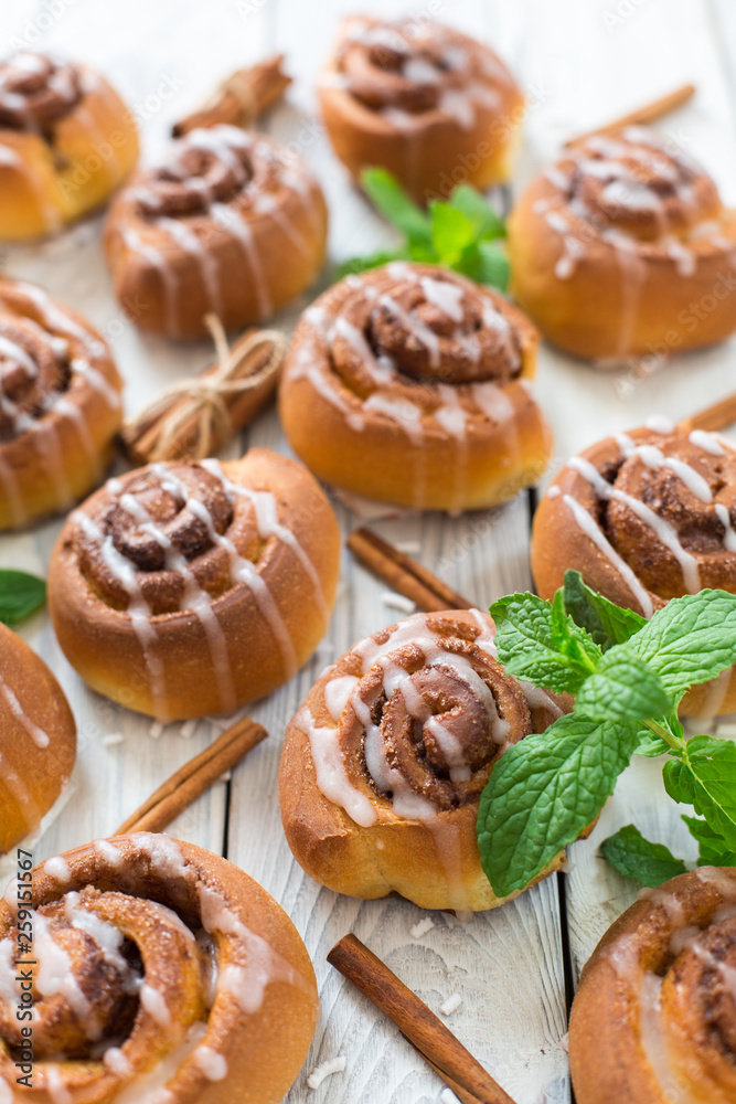 Homemade cinnamon buns. Homemade cinnamon buns.