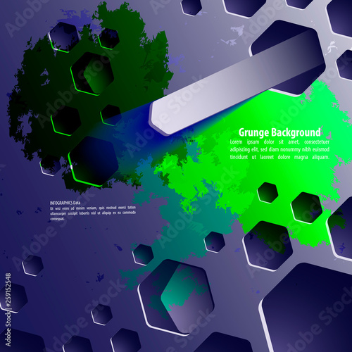 Abstract volume paper graphics.