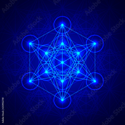 Metatrons Cube - Flower of life.