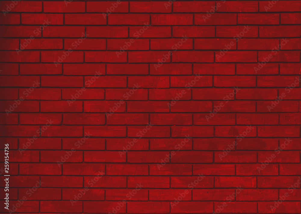 Fototapeta premium red brick wall texture background